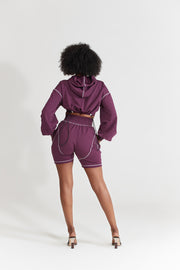 French Terry Shorts  Bordeaux | Nabz Sad
