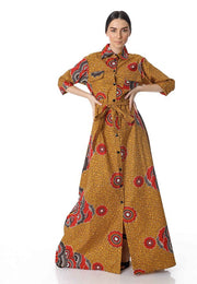 Stylish Maxi Shirt Dress - Relaxed Fit & Comfort | Nabz Saad