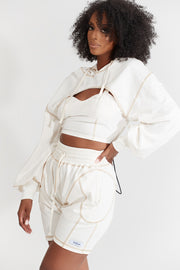French Terry Sports Shorts |Nabz Saad