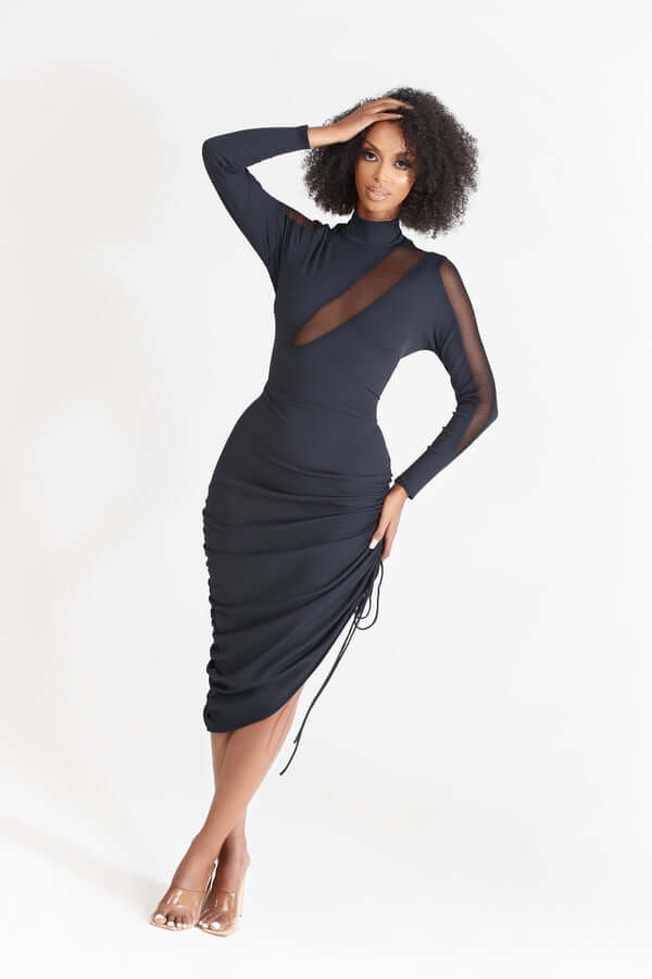 Ribbed Midi Dress | Shop Dresses | Nabz Saad