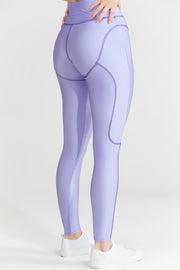 High Waist Lilac Leggings |Nabz Saad