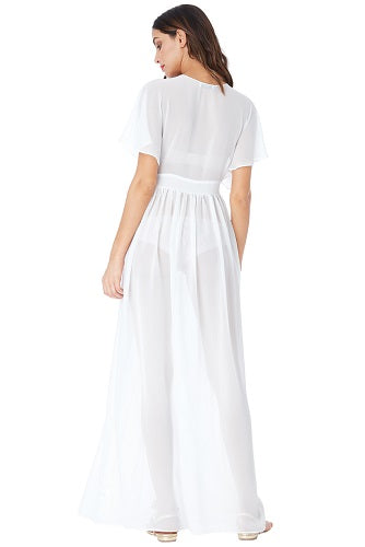 Maxi Kaftan Sheer  | Beach Cover Up | Nabz Saad