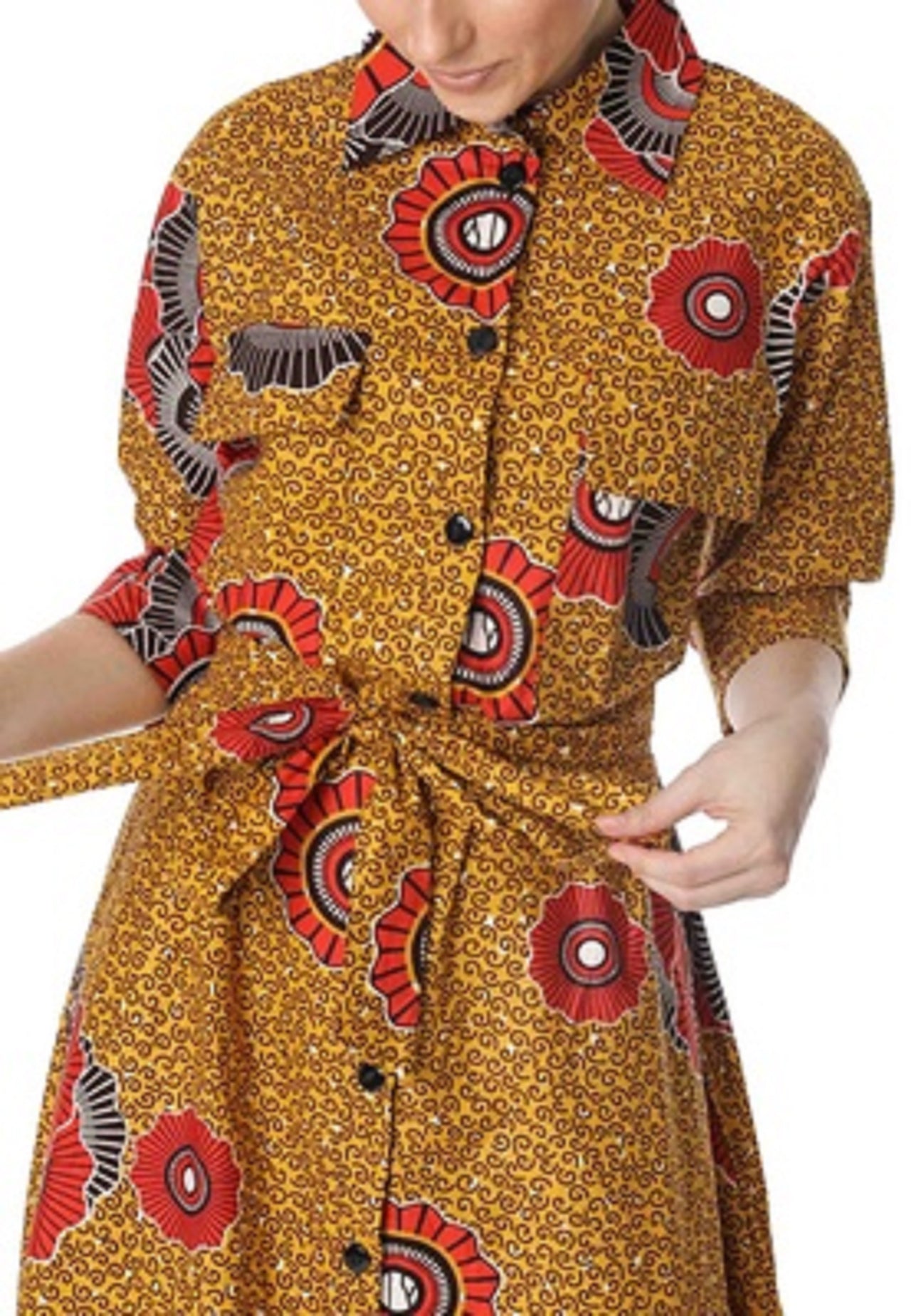 Stylish Maxi Shirt Dress - Relaxed Fit & Comfort | Nabz Saad