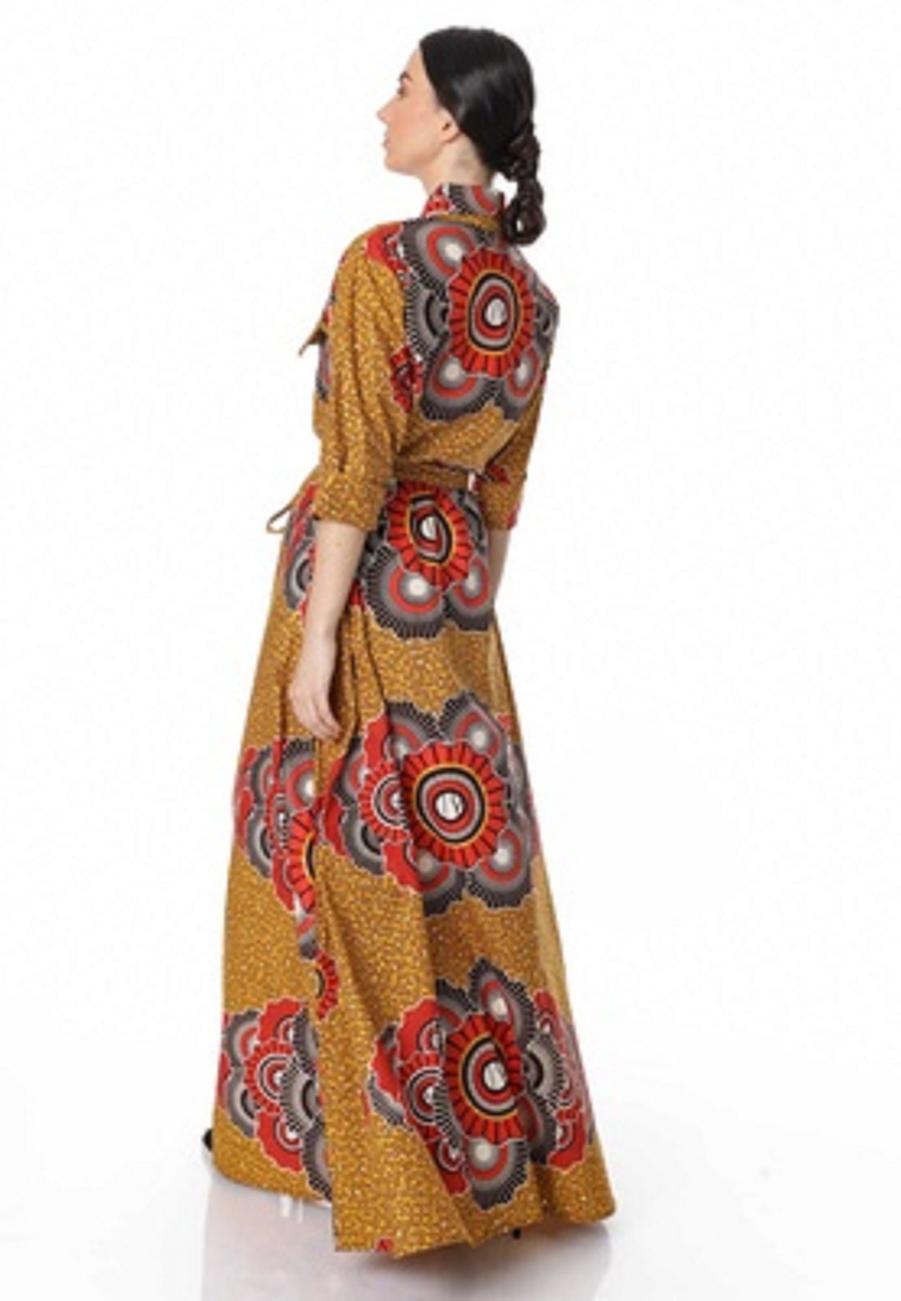 Stylish Maxi Shirt Dress - Relaxed Fit & Comfort | Nabz Saad