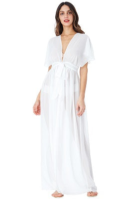 Maxi Kaftan Sheer  | Beach Cover Up | Nabz Saad