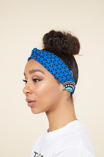 Turban Headband Turquoise - Nabz Saad