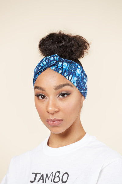 Knotted Turban Headband -Nabz Saad